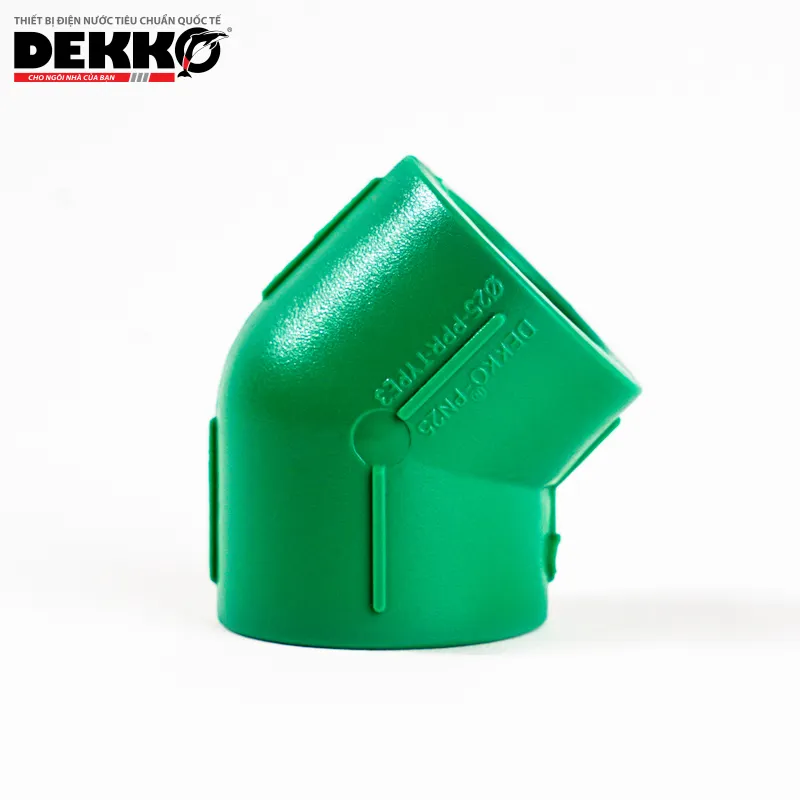 Dekko יצרן צבעים ירוקים 45 המרפק 20 מ "מ-110 מ" מ כל סוגי אביזרי ppr מהיר הולם
