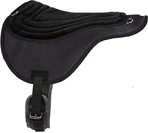 Silla de Montar sin Montura, Almohadilla de Seguridad Ecológica de Cuero, Tamaño y Color Personalizables, Alta Calidad, Fácil de Guardar, Portátil, para Doma Clásica - Product Image 1