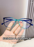 Gafas ultraligeras transparentes anti luz azul, diseño de montura a la moda, adecuadas para adolescentes, hombres, mujeres, estudiantes miopes