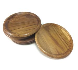 Posavasos sin madera de acacia de la mejor calidad Posavasos de té de madera hecho a mano de La India a bajo precio. - Product Image 4