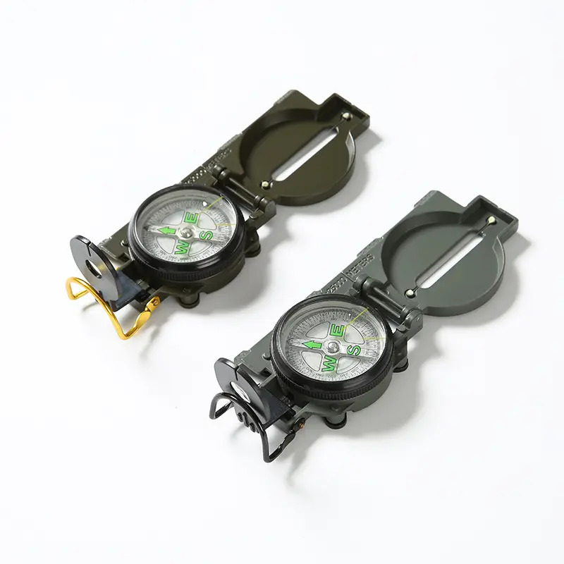 Compass Aluminum alloy DC45-2 American multi functional compass outdoor luminous compass