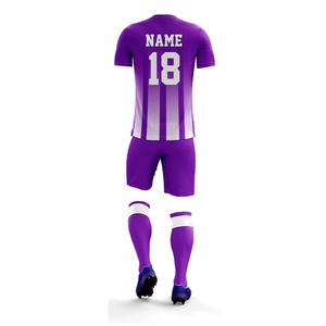 Uniforme de football de performance léger de haute qualité pour adultes respirant confortable avec France personnalisable, maillots de football - Product Image 4