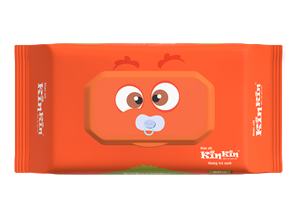 ผ้าเช็ดเปียกแบบ Kinkin คุณภาพสูง80ชิ้นผ้าไม่ทอสำหรับการทำความสะอาดผิวของทารกใหม่ผลิตในเวียดนาม - Product Image 6