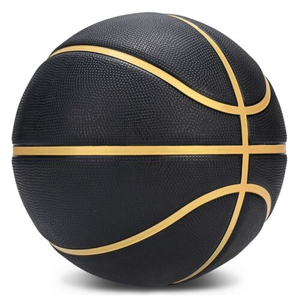 Ballon de basket-ball noir de haute qualité Taille 3 Jeu Streetball Cadeaux Intérieur Extérieur Garçons Filles Prix raisonnable OEM de haute qualité - Product Image 5