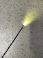 Objectif de caméra 4.0mm Endoscope d'inspection vidéo à fibre optique Câble de test 1.0M Articulation bidirectionnelle Écran IPS 4.3 "IP67 LED Zoom 6X
