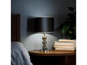 Lámpara de noche de estilo moderno y tradicional, pantalla pintada a mano artesanal para iluminación difusa suave, precio razonable, accesible - Product Image 2