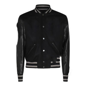 Chaqueta bordada, chaqueta águila de moda Chaqueta universitaria extragrande fabricada - Product Image 1