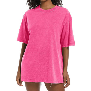 T-shirt délavé, T-shirt oversize, T-shirt personnalisé - Product Image 3