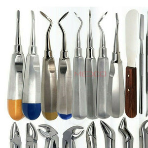 Kit de 74 Piezas de Elevadores y Pinzas para Extracción Dental, de Acero Inoxidable Profesional, Certificado CE, Manual, Alemán - Product Image 4