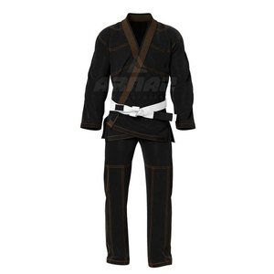 Breathable Cotton <b>Kimono</b> Jiu Jitsu Uniform With Pants And <b>Jacket</b> Set BJJ Uniform With Heavy-Duty Stitching For Durability - Product Image 1