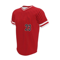 Uniforme de baseball et de softball pour hommes de qualité supérieure, élégant, respirant, à séchage rapide, en polyester, taille plus, personnalisable avec le nom de l'équipe, les numéros et le logo