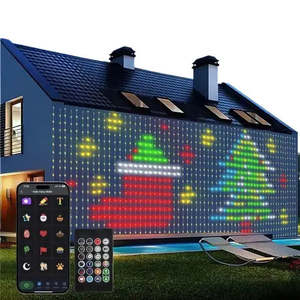 WiFi Control Programmable <b>Light</b> Curtain App-Controlled Plastic Body Decoracin - Product Image 1