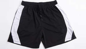 Shorts de sport pour homme, entraînement musculaire, jogging, course à pied, logo personnalisé, toile élastique respirante, tricot, taille mi-haute, basketball, fitness, salle de sport - Product Image 3