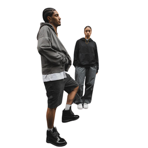 Las mejores sudaderas con capucha lavadas de peso pesado Unisex para invierno Ropa de calle de gran tamaño Logotipo personalizado Diseño teñido liso digital para ropa - Product Image 4