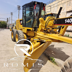 รถเกรดเดอร์ Caterpillar 140H สีเหลือง อุปกรณ์ก่อสร้างสำหรับงานหนัก - Product Image 3