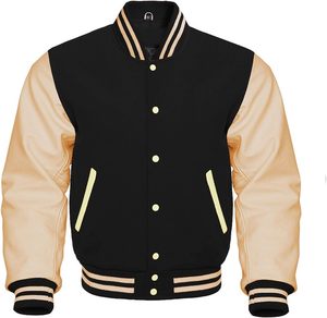 Veste universitaire en laine de haute qualité pour adultes meilleure vente coupe régulière sur mesure patchs de broderie OEM style Letterman pour hommes - Product Image 6
