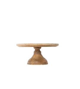 Soporte de pastel de madera temático de granja con detalles hechos a mano y tono de madera cálido adecuado para servir festivamente y uso de decoración - Product Image 6