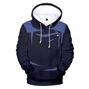 Men's Women's Light Blue Hooded Sporty Sweatshirts New Casual Long Sleeve <b>Tops</b> for Winter Streetwear with Digital Printing <b>Khaki</b> - Product Image 2