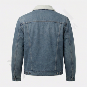 Chaqueta Vaquera para Hombre de Alta Calidad y Transpirable, la Más Vendida, Ropa Casual, Tejido Suave al Tacto, Chaquetas Vaqueras para Hombre para Actividades al Aire Libre - Product Image 2