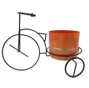 Support en métal mort mat noir couleur pour pot de fleurs support plantes et fleurs produit de vente en gros en vrac cycle conception pot de fleur - Product Image 3