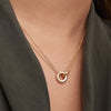 Collar de eslabones chapado en oro Vermeil de 14K y 18K con patrón de cruz moderno, cadenas de serpiente, Figaro y Box, 100% estilo religioso - Product Image 4