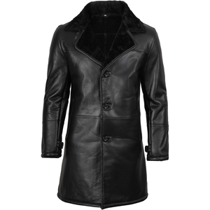 เสื้อแจ็กเก็ตตัวยาวใช้ได้ทั้งผู้ชายและผู้หญิงเสื้อแจ็คเก็ตหนังวัวแท้สินค้ามาใหม่ - Product Image 1