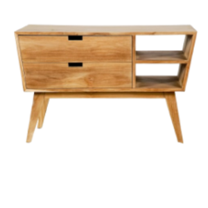 Trapèze 100 Meubles de maison de luxe Armoire latérale convertible Style minimaliste - Product Image 2