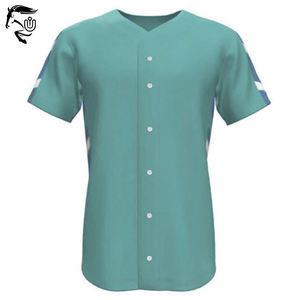 2025 nouveau Design haute qualité Baseball uniforme respirant ensembles avec motif solide en gros Sublimation costume - Product Image 2