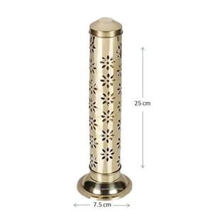 Porte-bâton d'encens en laiton antique support d'or Agarbatti conception de corde française pour porte-bâton d'encens de parfum de maison - Product Image 6