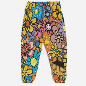 Joggers holgados sublimados al por mayor recién llegados, Joggers holgados sublimados rectos de estilo único - Product Image 2