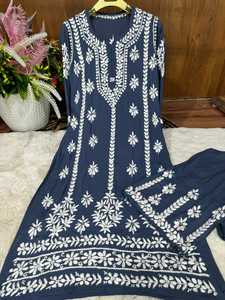 Les femmes de haute qualité portent Salwar kameez pakistanais pour le mariage et la fête disponible à des prix abordables de l'Inde - Product Image 6