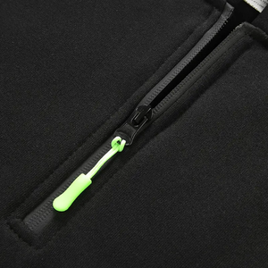 Recién llegado, conjunto de sudaderas con capucha de media cremallera en blanco, sudaderas con capucha lisas de alta calidad para hombre con bolsillos, conjunto de pantalón de gimnasio, sudadera informal - Product Image 4