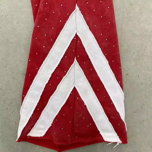 Wholesale Puff Print Flared <b>Jogger</b> Track Pants Rhinestone with Distressed Plus Size Men <b>Stacked</b> Flare Sweatpants for Men - Product Image 2