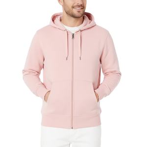 Sudadera con Capucha y Cremallera de Algodón para Hombre, Sudadera Informal Básica, Ropa de Moda, Fabricante OEM al por Mayor - Product Image 1