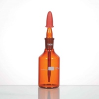 Flacons compte-gouttes en verre borosilicate de bonne qualité, transparents, avec pipette et embout en caoutchouc, résistants à la chaleur, capacité de 30 ml à 250 ml, pour laboratoire