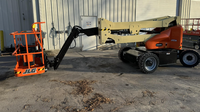 Plateforme élévatrice articulée JLG E450AJ à vente chaude, bras rotatif hydraulique électrique, plateforme élévatrice, moteur à engrenages, pompe, charge élevée