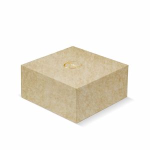 Personalised Square Cake <b>Boxes</b>-Recycled Cardboard Coloured 6-Point Glue for Gifts & Snacking - Product Image 2