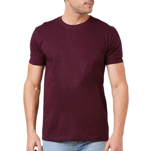 เสื้อยืดผู้ชายทรงเข้ารูป สีพื้น ปรับแต่งได้ เนื้อผ้านุ่ม สวมใส่สบาย แขนสั้น ขายส่ง - Product Image 6