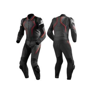 Traje de Carreras de Motocicleta Personalizado, Transpirable, de Cuero, Resistente al Viento e Impermeable, Ropa de Carreras de Motocicleta con Estampado - Product Image 1