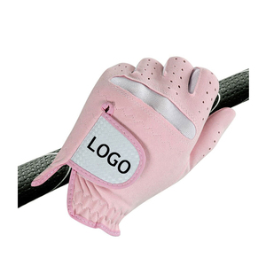 Guantes de golf con agarre de malla transpirable con logotipos impresos para hombres y mujeres mano izquierda derecha para principiantes profesionales práctica al aire libre - Product Image 2