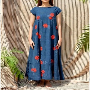 สินค้าใหม่ผู้หญิงMaxiเปลือยเชือกรูดboho Maxiชุดลําลองเซ็กซี่ชุดสุภาพสตรีโบฮีเมียนชายหาดวันหยุดSundress - Product Image 2