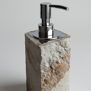 Distributeur de savon en métal de qualité supérieure, design écologique et durable, style moderne et luxueux, pompe lisse, apparence élégante pour une utilisation à long terme - Product Image 1