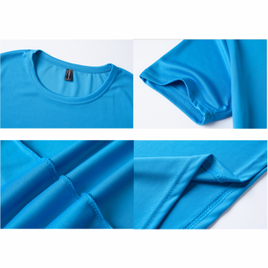 Camiseta de Manga Corta para Hombre, Corte Regular, de Alta Calidad, con Contraste de Color, Informal, Ecológica, Transpirable, Estilo Urbano, Tejida, 100% - Product Image 4