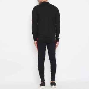 Survêtement en molleton deux pièces pour homme, personnalisable avec logo, hiver 2024, respirant, style streetwear, grandes tailles, 100% coton - Product Image 3