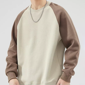 Sudaderas de gran tamaño con hombros caídos para hombre, gran oferta de Color sólido, sudaderas con capucha de corte americano con estampado bordado para otoño - Product Image 2