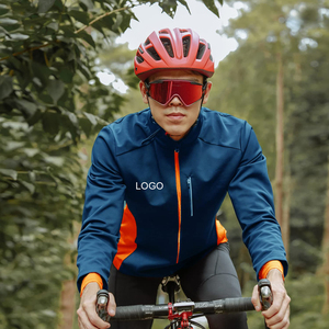 Maillot de cyclisme imprimé uni à manches longues pour VTT de haute qualité pour maillot de cyclisme pour hommes - Product Image 6