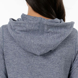 Sweat à capuche de course à pied pour femme, vêtements de sport imprimés et lavés à l'acide avec logo avant - Product Image 4