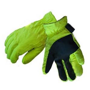 Guantes de cuero impermeables de alta visibilidad de invierno para producto de seguridad de conducción de motocicletas de Pakistán - Product Image 2