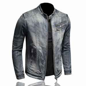 Chaqueta Vaquera 100% Algodón Orgánico, Cierre Clásico con Botones, Corte Casual, Otoño/Invierno, Resistente al Viento, Transpirable, Perfecta para Uso Diario - Product Image 6