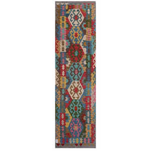 Tapis de couloir Maimana Afghanistan Kilim 298 x 84 cm, tapis fait main - Product Image 1